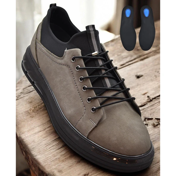 TAB1218 Ortopedik Taban Hakiki Deri Erkek Ayakkabı Casual Günlük Erkek Ayakkabı