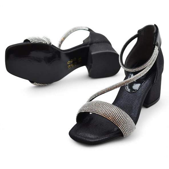 355 Abiye Kız Çocuk Topuklu Ayakkabı Kız Çocuk Nişan Abiye Ayakkabısı - 3