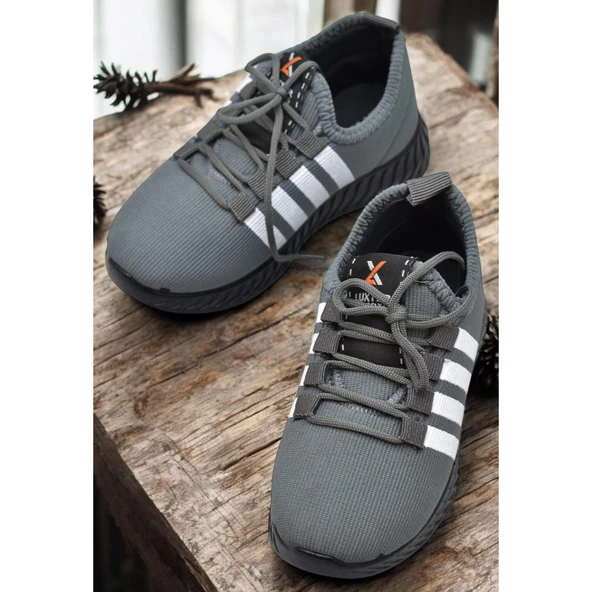 1224 Ortopedik Taban Çocuk Spor Ayakkabı Unisex Çocuk Spor Ayakkabı Süs Bağcıklı - 9