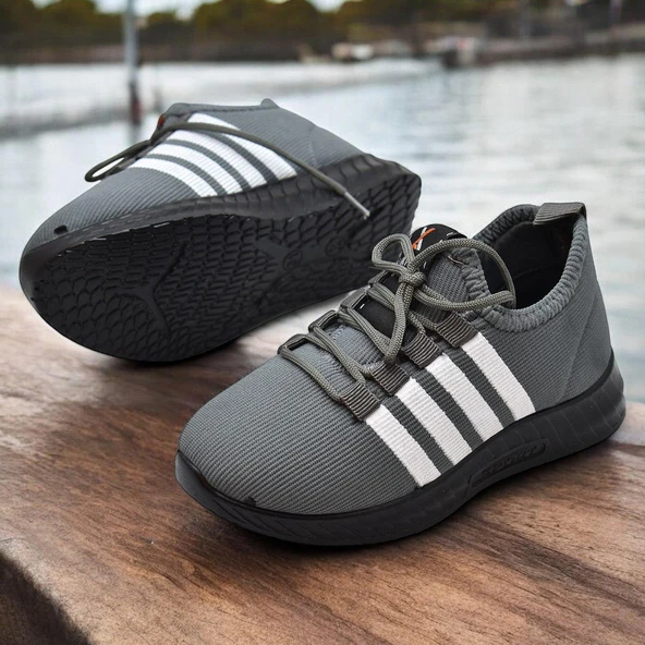 1224 Ortopedik Taban Çocuk Spor Ayakkabı Unisex Çocuk Spor Ayakkabı Süs Bağcıklı - 8