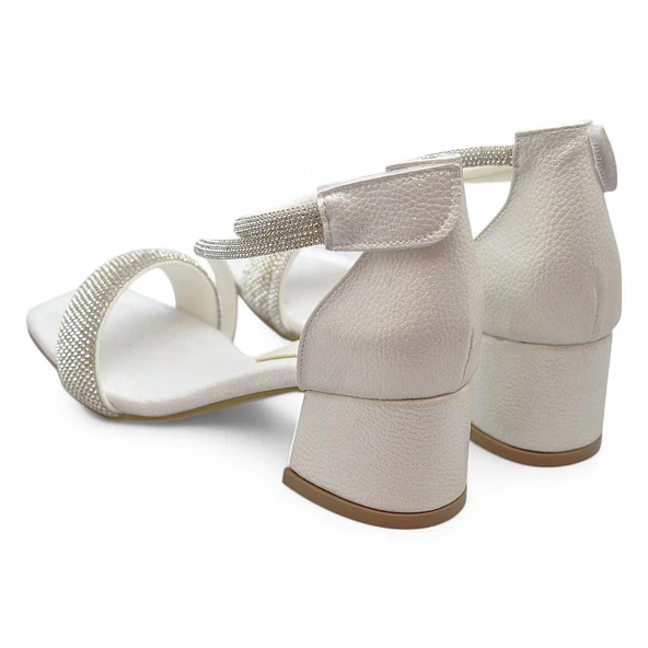 355 Abiye Kız Çocuk Topuklu Ayakkabı Kız Çocuk Nişan Abiye Ayakkabısı - 10