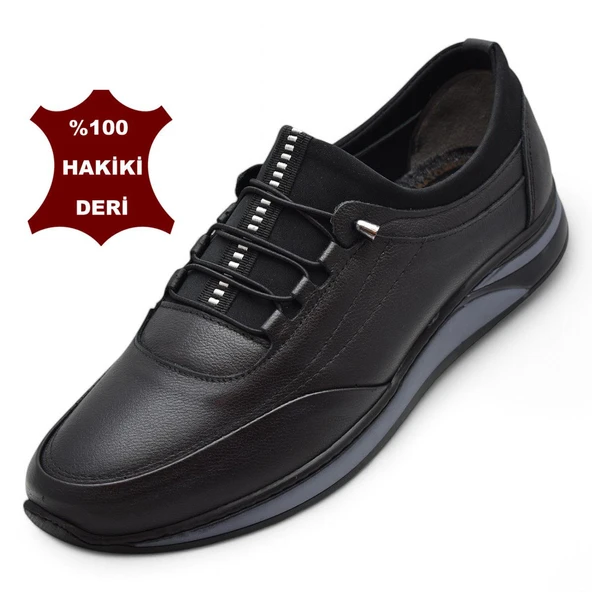 113 Tam Ortopedik Taban Hakiki Deri Erkek Casual Ayakkabı Özel Küçük Numara Erkek Ayakkabı