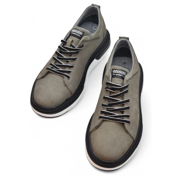 TAB1224 Ortopedik Taban Hakiki Deri Erkek Ayakkabı Casual Günlük Erkek Ayakkabı - 3