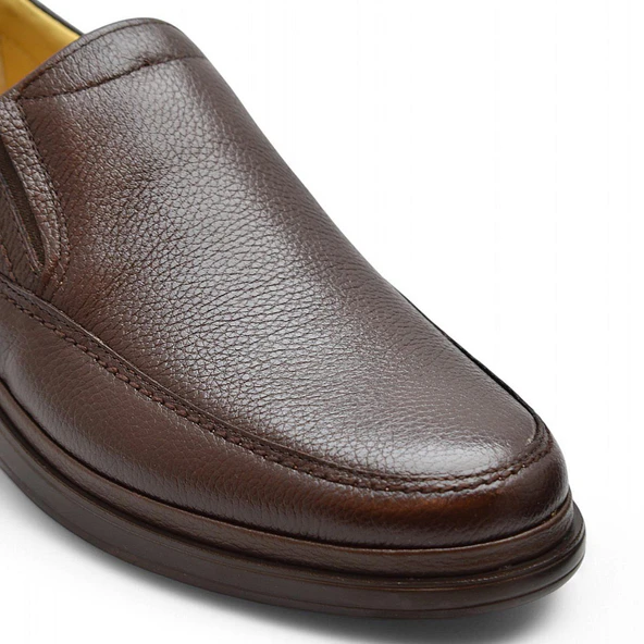 TAB8050 Ortopedik Taban Hakiki Deri Erkek Ayakkabı Mevsimlik Baba Ayakkabısı - 12