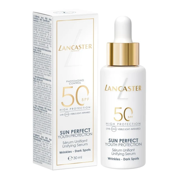 Lancaster Sun Perfect Youth Protection Unifying Serum SPF50 30 ml Güneş Koruyucu Serum - 3