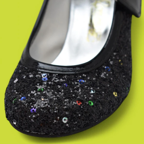 359 Abiye Kız Çocuk Topuklu Ayakkabı Kız Çocuk Nişan Abiye Ayakkabısı - 5