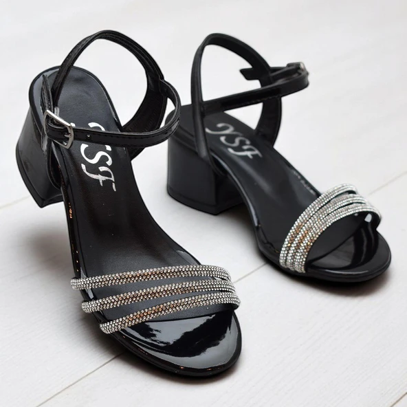 382 Abiye Kız Çocuk Topuklu Ayakkabı Kız Çocuk Nişan Abiye Ayakkabı Açık Çocuk Sandalet