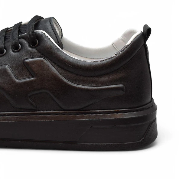 TAB616 Ortopedik Taban Hakiki Deri Erkek Ayakkabı Spor Deri Ayakkabı - 7