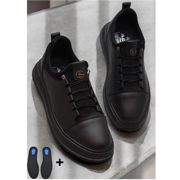 TAB885 Ortopedik Taban Hakiki Deri Erkek Ayakkabı Günlük Casual Erkek Ayakkabı - 7