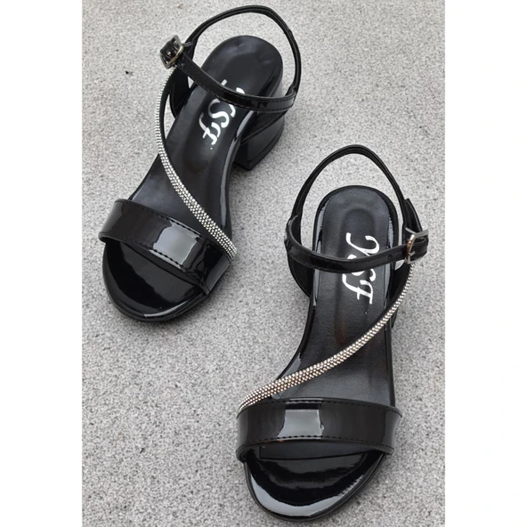 387 Abiye Kız Çocuk Topuklu Ayakkabı Kız Çocuk Nişan Abiye Ayakkabı Açık Çocuk Sandalet