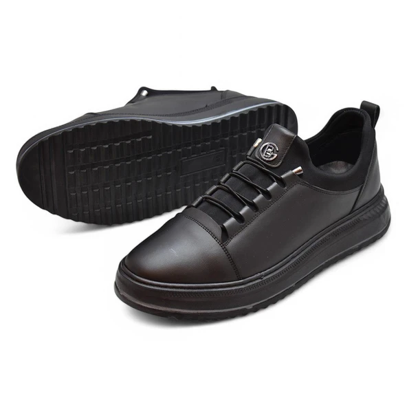 TAB885 Ortopedik Taban Hakiki Deri Erkek Ayakkabı Günlük Casual Erkek Ayakkabı - 10