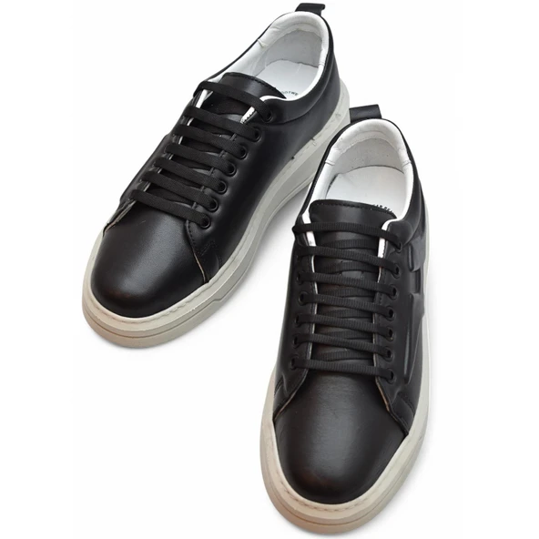 TAB616 Ortopedik Taban Hakiki Deri Erkek Ayakkabı Spor Deri Ayakkabı - 10