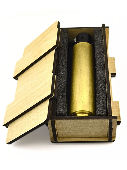 50 Cal. Kovan Gazlı Çakmak - Ahşap Kutulu - 7