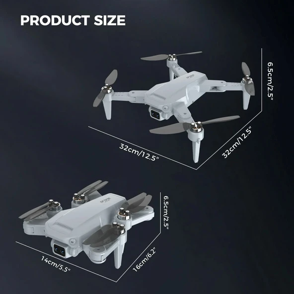 Lead Honor LH-X68G Pro Drone Multi-Function Aircraft Hd Camera Gps - 4