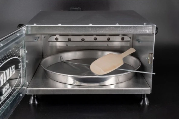 SGM Hamaratım & Elis Concept Hamarat Pratik Mini Fırın 2000w Bazlama Ekmek Lahmacun Pide Pizza Et - 4