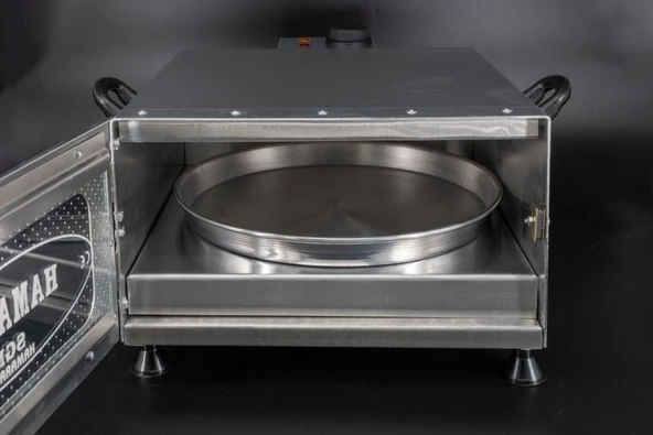 SGM Hamaratım & Elis Concept Çift Rezistans Hamarat Pratik Mini Fırın 2000w Bazlama Ekmek Lahmacun - 4