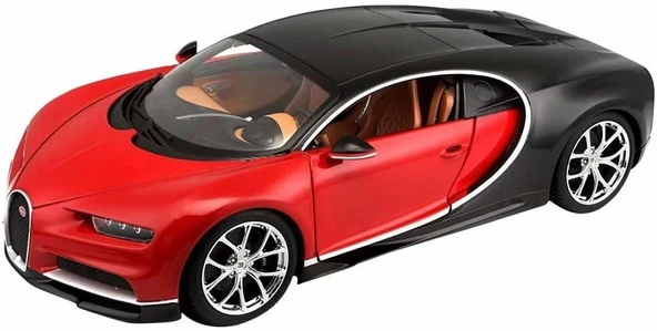 Nessiworld Bburago 1:18 Bugatti Chiron Kırmızı Model Araba ürün görseli