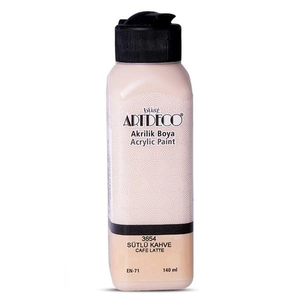 Artdeco Akrilik Boya 140 ml Sütlü Kahve - 4 adet