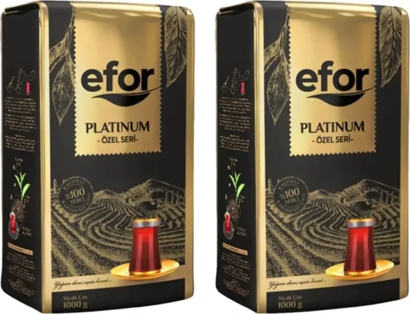 Efor Platinum Çay 1 kg X2 ADET