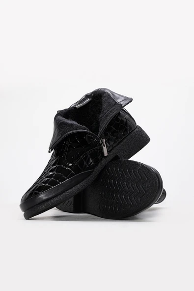 Hakiki Deri  Kadın Klasik Bot 217SZA668-254 - Resim 8