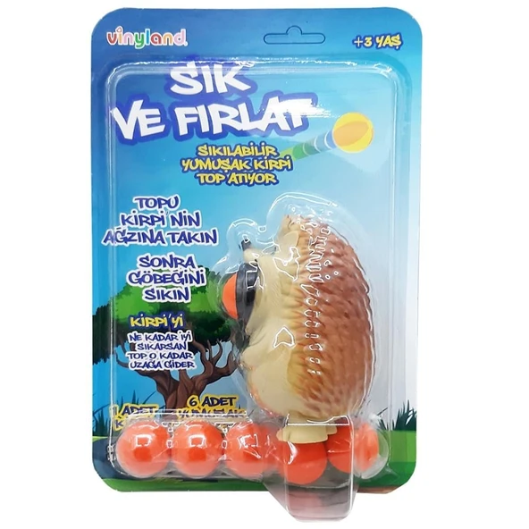 Sık ve Fırlat Yunus, Kirpi ve Dinozor