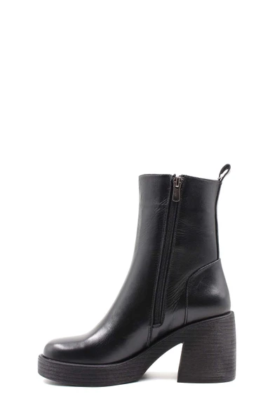 Hakiki Deri  Kadın Klasik Bot 217SZA0657-03 - Resim 4