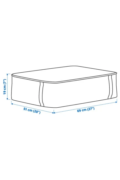 Premium Ürün Kaliteli Su Geçirmez Hurç 69x51x19 cm - 4
