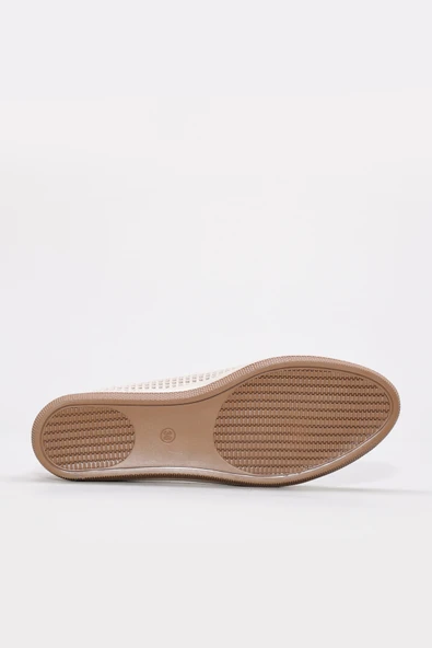 Hakiki Deri  Kadın Babet Ayakkabı 419ZA2103 - Resim 6