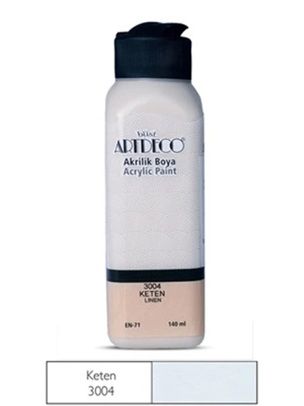 Artdeco Akrilik Boya 140 ml Keten - 4 adet ürün görseli 1