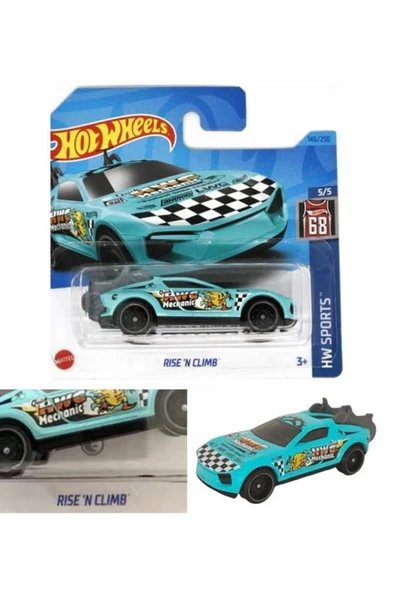Hot Wheels Rise 'N Climb TH Treasure Hunt (1/64) Oyuncak Koleksiyonluk Araba