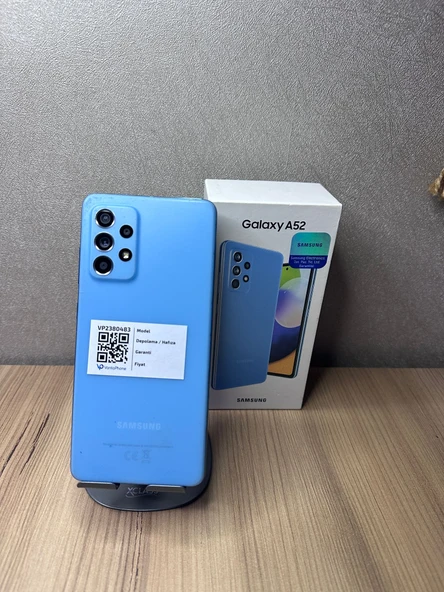 SAMSUNG GALAXY A52 128GB MAVİ KUTULU FATURALI GARANTİLİDİR