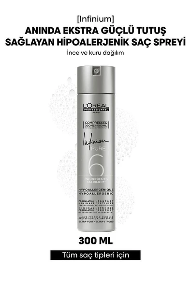 Infinium Ekstra Güçlü Tutuşlu Saç Spreyi