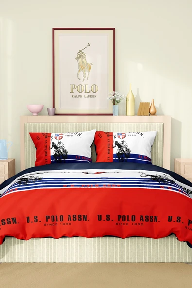 Nevresim Takımı Çift Kişilik Pamuklu Saten Kumaş 6 Parça 3D Dijital Baskı Duvet Cover Set Model No:85 - 2