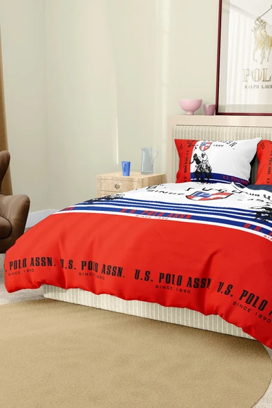 Nevresim Takımı Çift Kişilik Pamuklu Saten Kumaş 6 Parça 3D Dijital Baskı Duvet Cover Set Model No:85 - 7