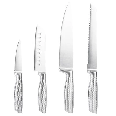 Tantitoni 4 Parça Paslanmaz Çelik Bıçak Seti (SOFT BCK23002SET4PÇ) - 2