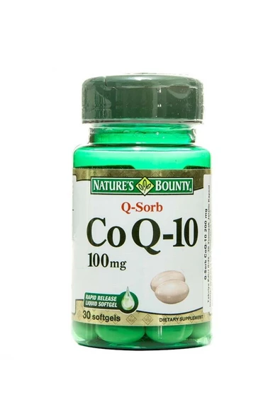 Natures Bounty Coq-10 Plus (Q-Sorb) 100 Mg 30 Kapsül - 1