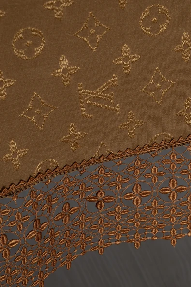 Louis Vuitton Masa Örtüsü 160*220 Cm "BRODE GÜPÜRLÜ" KDK İplik Özel Jakar Dokuma Dertsiz Leke Tutmaz Özel Kutulu - 6