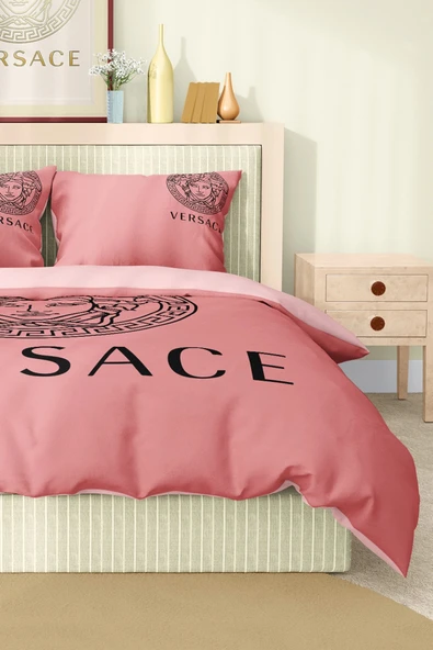 Marka Nevresim Takımı Çift Kişilik Pamuklu Saten Kumaş 6 Parça 3D Dijital Baskı Duvet Cover Set Model No:118 - 5