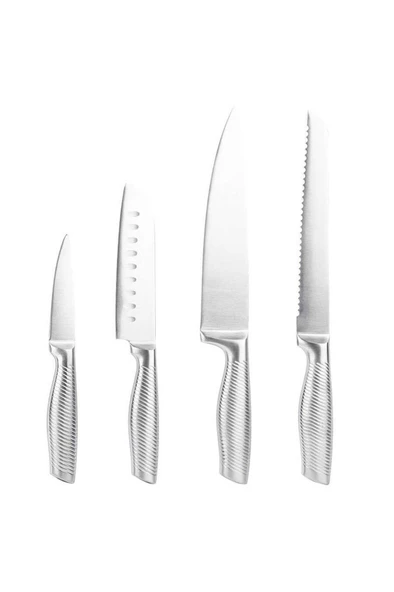 Tantitoni 4 Parça Paslanmaz Çelik Bıçak Seti (SOFT BCK23002SET4PÇ) - 1