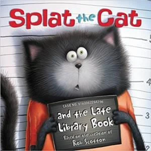 Splat The Cat And The Late Library Book - Rob Scotton ürün görseli 1