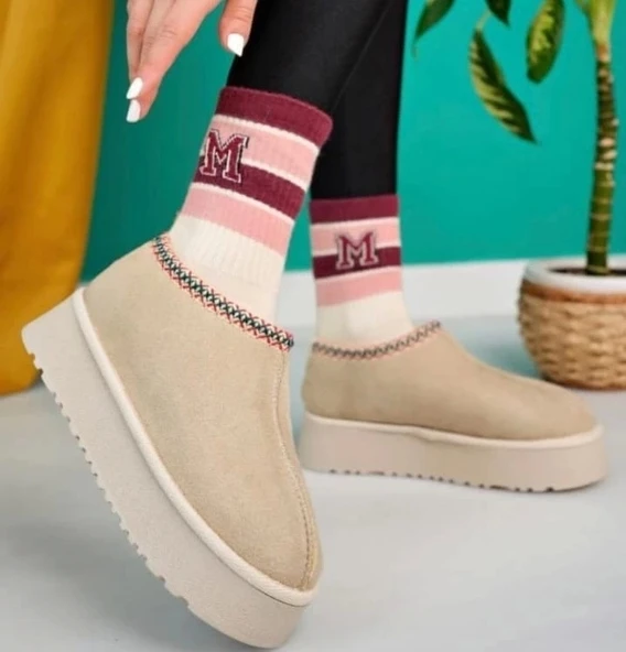 Foyk Bej Süet Bot - 2