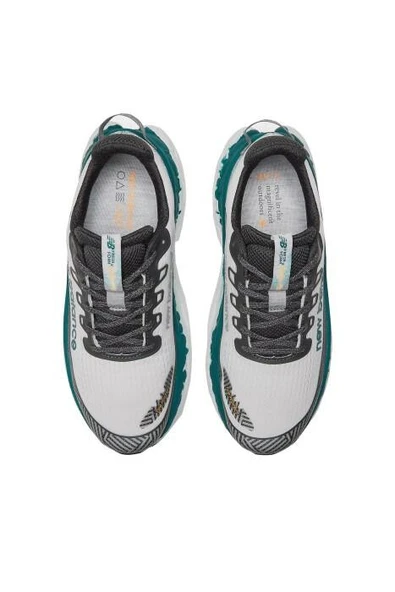 New Balance Fresh Foam X Trail V3 White Green Spor Ayakkabı - 4