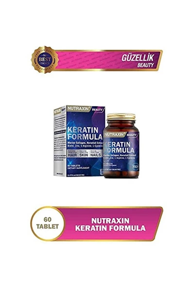 Nutraxin Keratin Formula 60 Tablet - 2