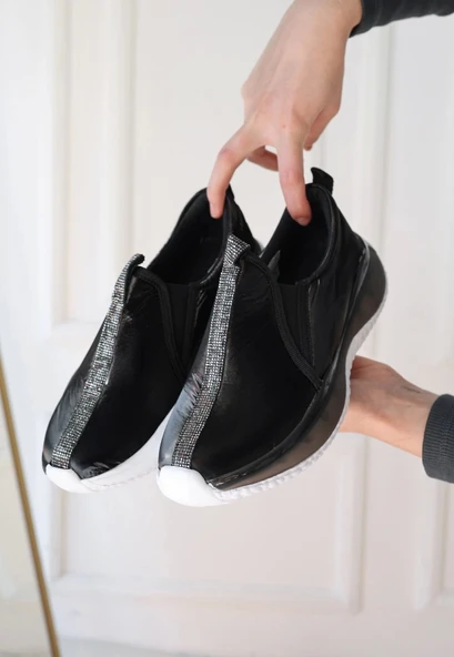 Hılly Siyah Paraşüt Spor Ayakkabı - 3