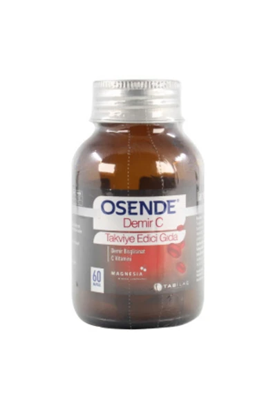 Osende Demir C - Demir Ester C Vitamini 60 Kapsül