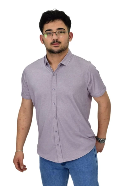 Erkek Gömlek Yaka Düğmeli Merserize Tişört 4680 BGL-ST04531 - Resim 11