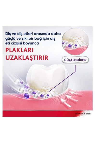 Parodontax Diş Eti Güçlendirme ve Koruma Hyalüronik Asitli & Beyazlatıcı Diş Macunu 75 ml - Resim 2