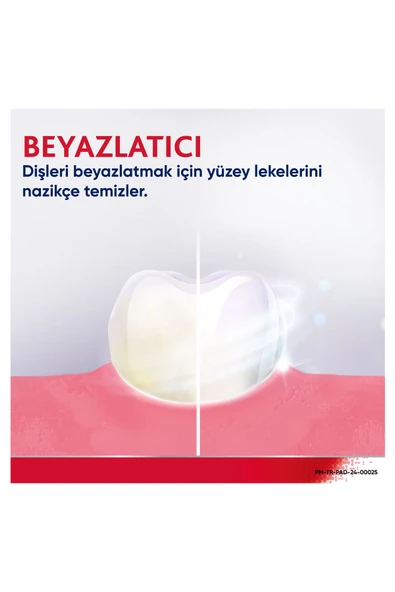 Parodontax Diş Eti Güçlendirme ve Koruma Hyalüronik Asitli & Beyazlatıcı Diş Macunu 75 ml - Resim 7