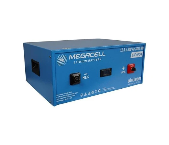 12.8V 300 Ah Lityum Demir Fosfat Akü Blueetooth