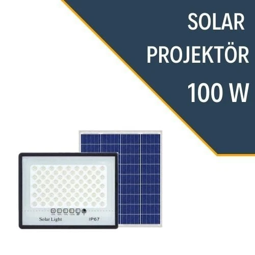 100W SOLAR PROJEKTÖR - 1